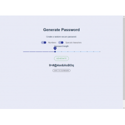 Vue Password Generator